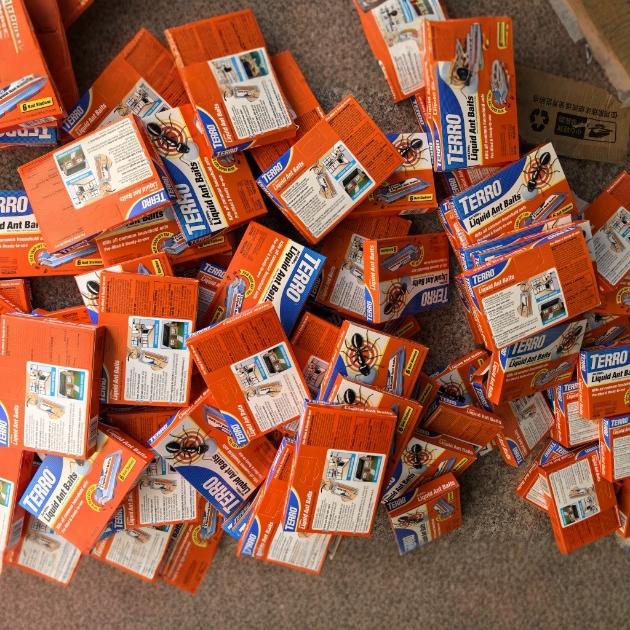 Liquid Ant Killer, 6 Bait Stations Ant Attractant Amazon Tebbo