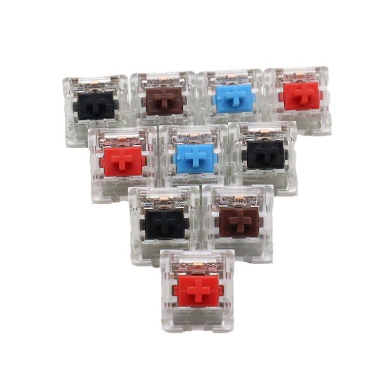 Mechanical keyboard paragraph linear universal shaft body Jixian 3PIN3 feet DIY customized green axis red axis tea axis black axis