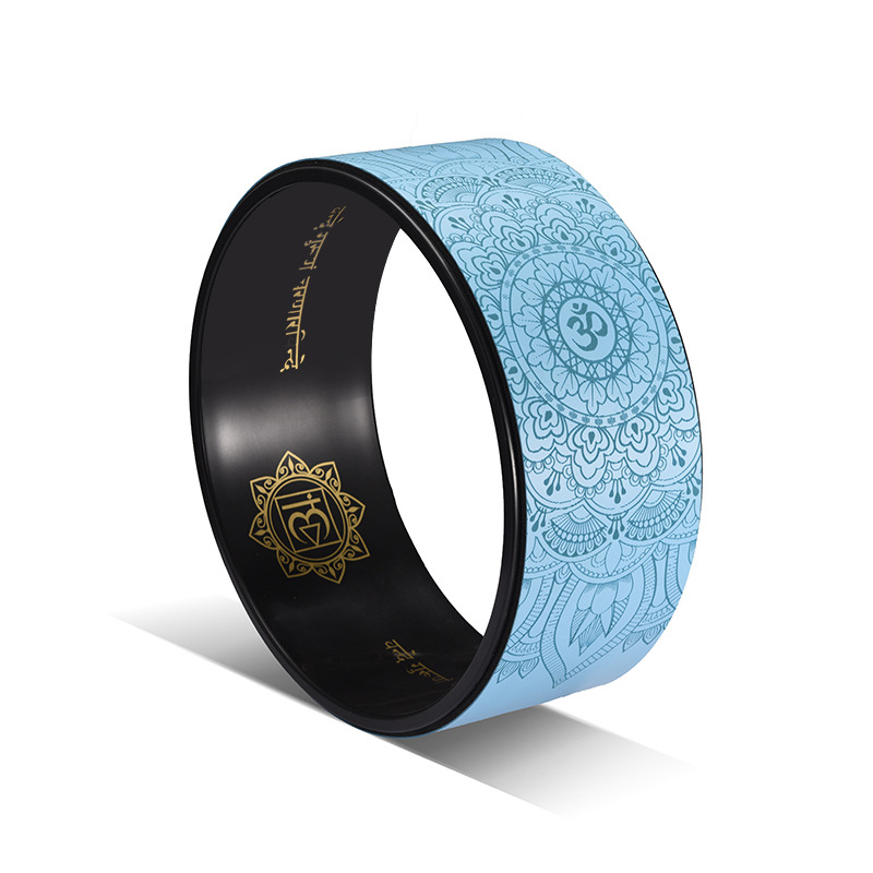 Factory Direct PU yoga wheel back bending artifact Pilates ring yoga ring fitness device yoga auxiliary wheel