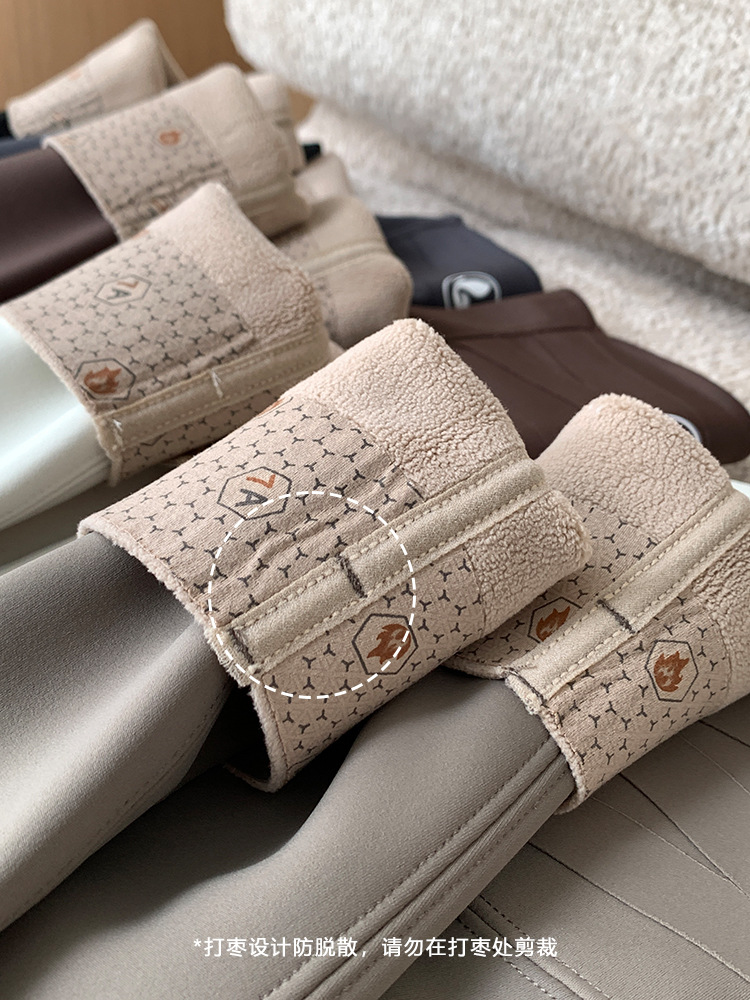 Dragonfly Pants with Fleece Lining, Thickened and Warm, Yiwu Leggings for Autumn and Winter, Shark Pants for Women, Suitable for Wearing Outside, Tight-Fitting, Tummy Control, High-Waisted Yoga Pants