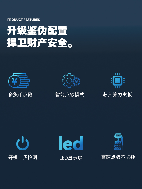 Multi-National Currency Counting Machine Foreign Currency Detector Class C Small Household Bank Commercial Total Amount Us Dollars People