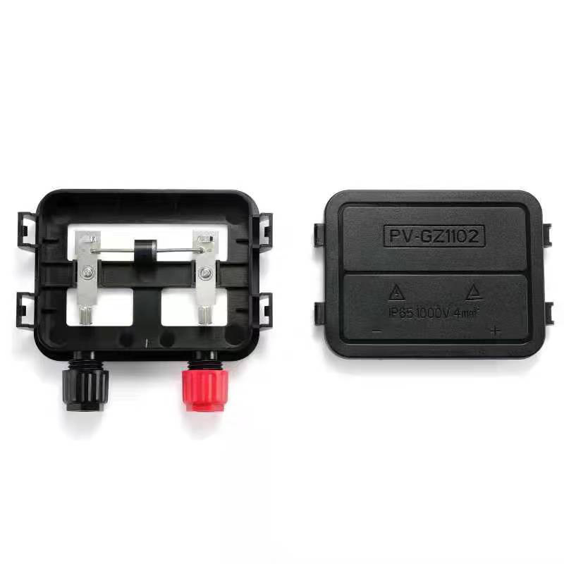Factory Direct Sales Photovoltaic Panel Junction Box Abs Anti-Uvip67 Waterproof Junction Box Special Solar Cable Box