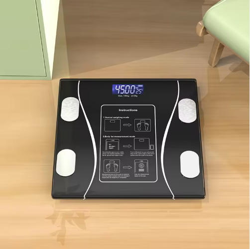 Cross-Border Smart Body Fat Scale Home Bluetooth Weight Electronic Scale Human Body Fat Body Fat Scale Can Be Customized with Logo Factory