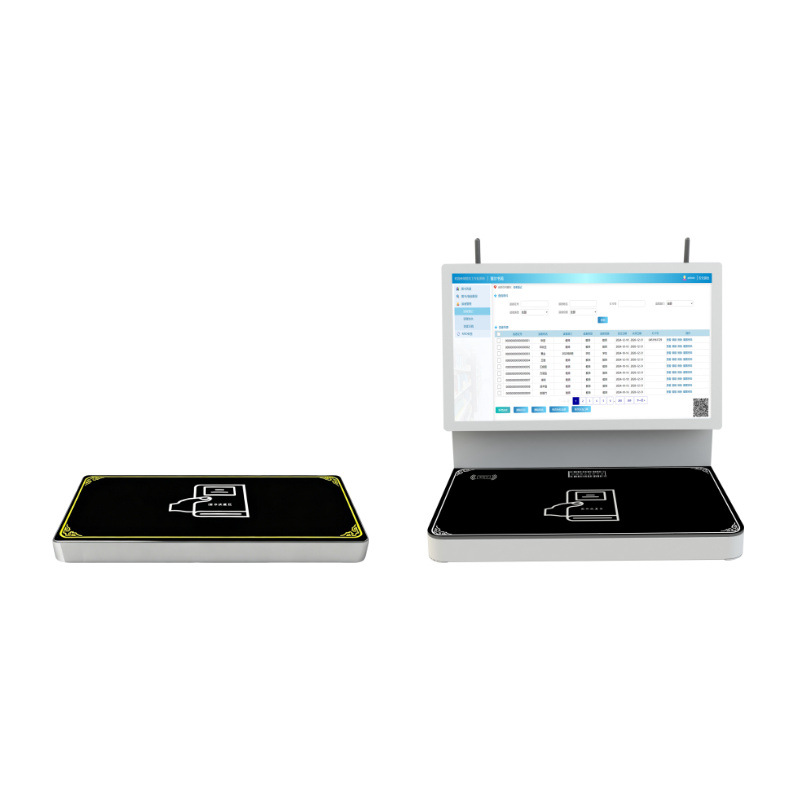 Librarian Workstation Rfid Tag Conversion Library Self-Service Book Borrowing and Returning Machine Book Search Integrated Touch Screen