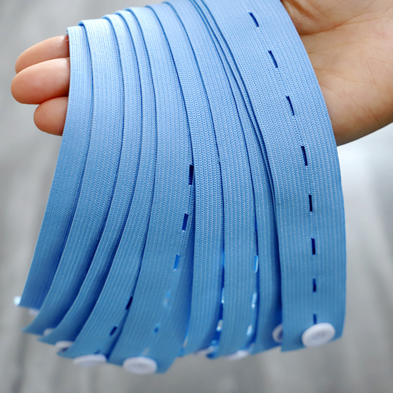 Widened Pull-Up Roll 2.5 Clothing Storage Bundling Belt for Stacking Clothes Wardrobe Organization and Classification Mat Curtain Elastic Band