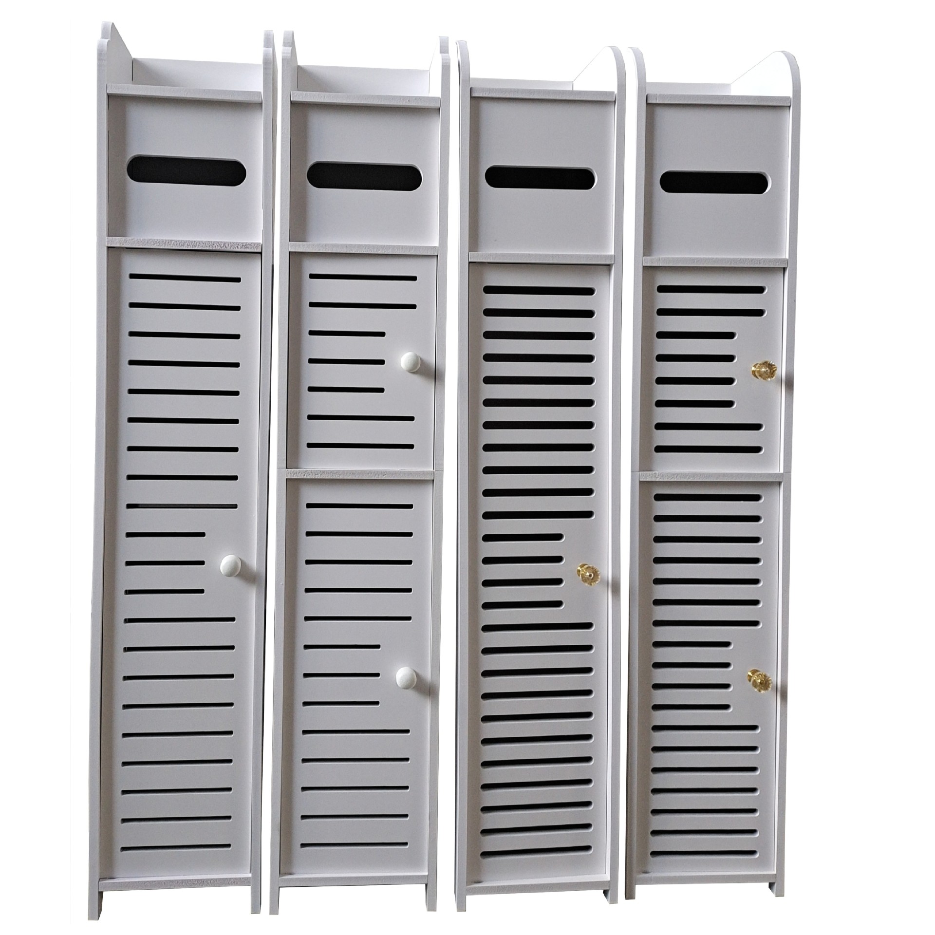 Toilet Side Cabinet, Bathroom Storage Rack, Floor-To-Ceiling Storage Cabinet, Toilet Storage Cabinet, Bathroom Sandwich Cabinet Storage Rack