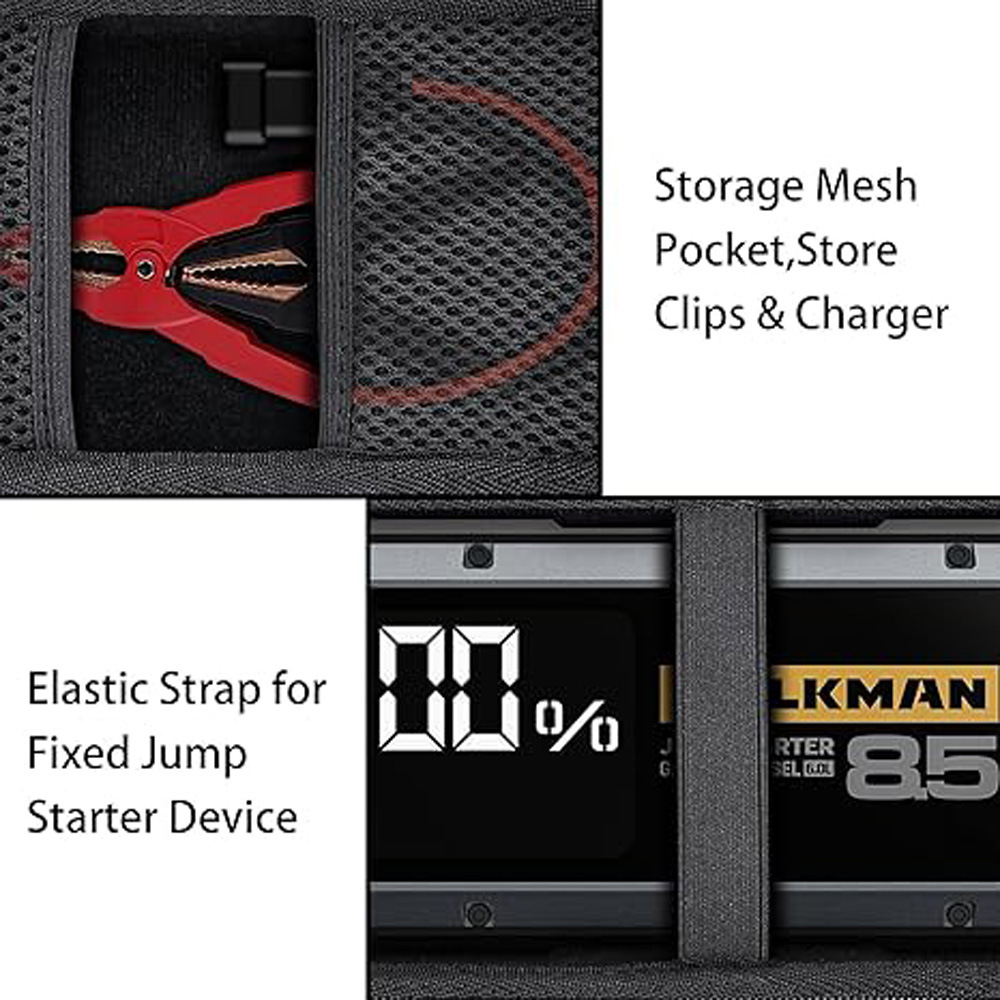 Emergency Power Storage Bag Suitable for Most Emergency Power Eva Hard Shell Storage Bag Handbag Box Large Capacity