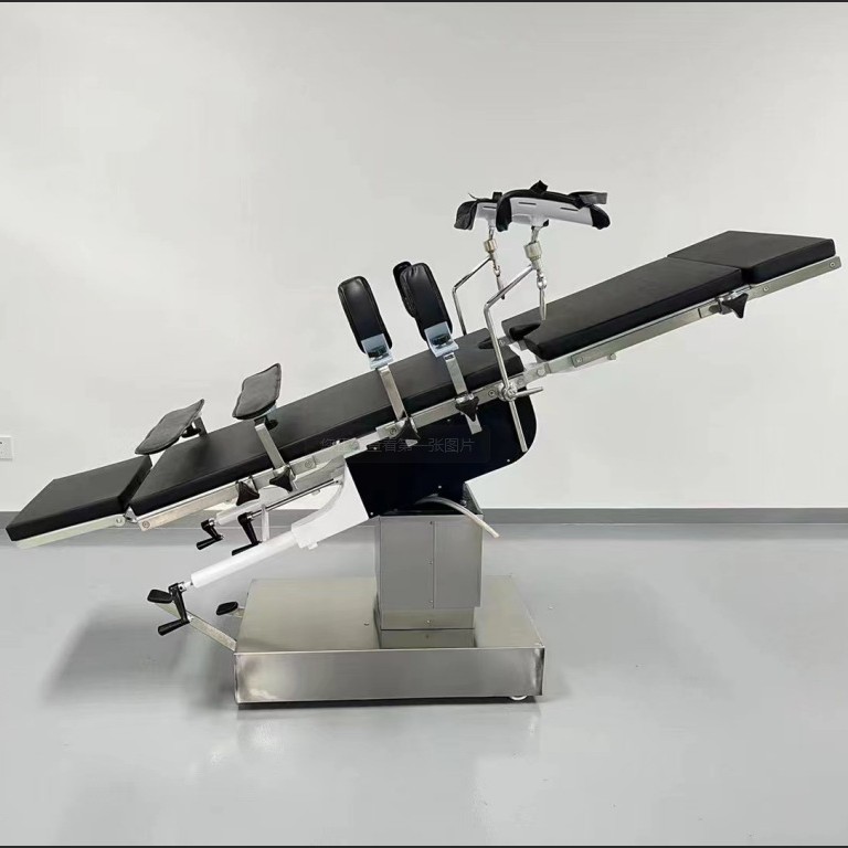 Mechanical Hydraulic Operating Table That Can Be Seen through and Filmed Can Be Exported for Side Operation