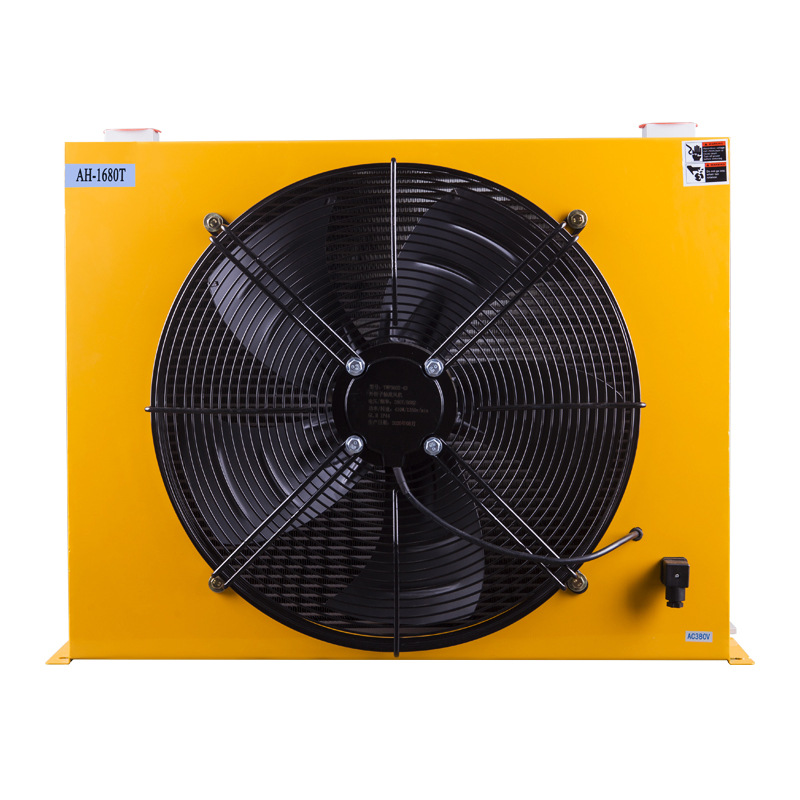 Yuxu Ah0608 Aluminum Fin Radiator Spot Screw Air Compressor Air Cooler Hydraulic Oil Condenser