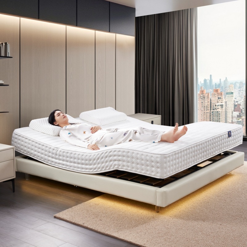 Hotel Project Postpartum Care Center Project Smart Mattress Sleep Monitoring Wholesale Electric Bed Zero-Pressure Smart Bed