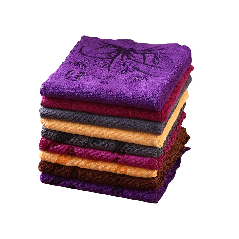 Tea towel tea table cloth pot tea towel logo thick absorbent gift tea towel wholesale