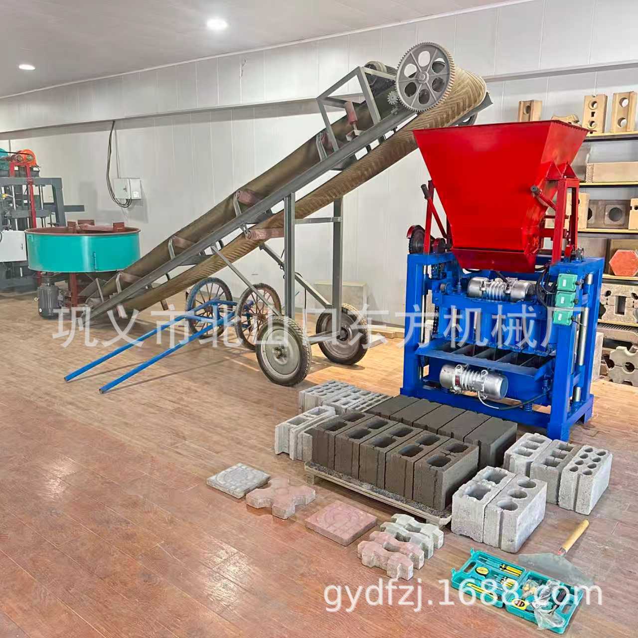 Low-Cost Manual Clay Brick Machine, Solid and Hollow Clay Brick Making Machine, Soil Brick Machine Equipment, Mud Brick Machine