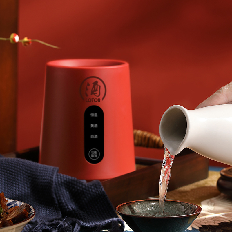 Plug-In Wine Warmer, Intelligent Constant Temperature Wine Warmer, White and Yellow Wine Warmer, Household Wine Heater