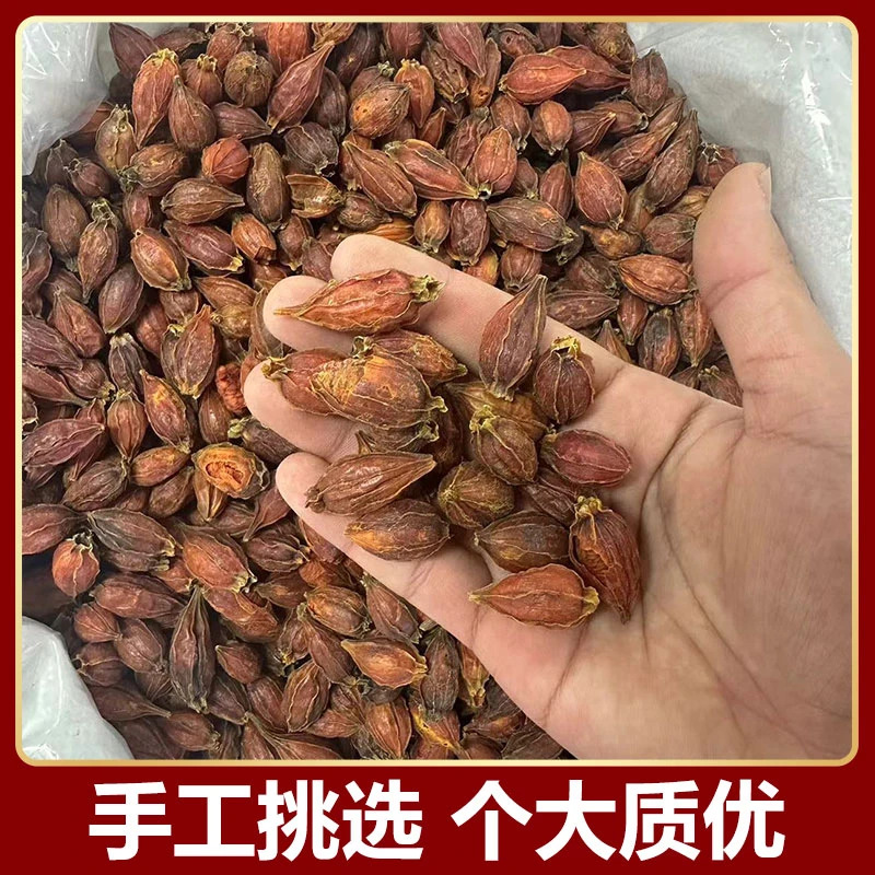 Gardenia 1000g Chinese Herbal Medicine Spot Wholesale and Retail New Goods Source Manufacturer First-Hand Supply Chinese Herbal Medicine 500g
