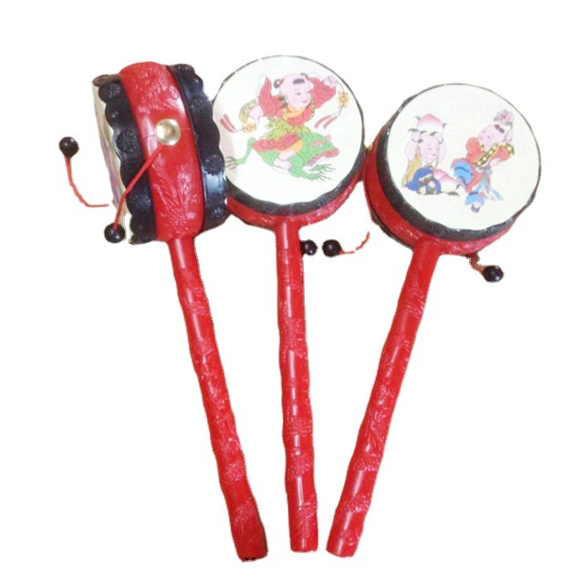 Children's Musical Instruments, Baby Toys, Rattles, Small Tambourines, Infant Hand Drums, Rattles, Toys, Wholesale Supply Gifts