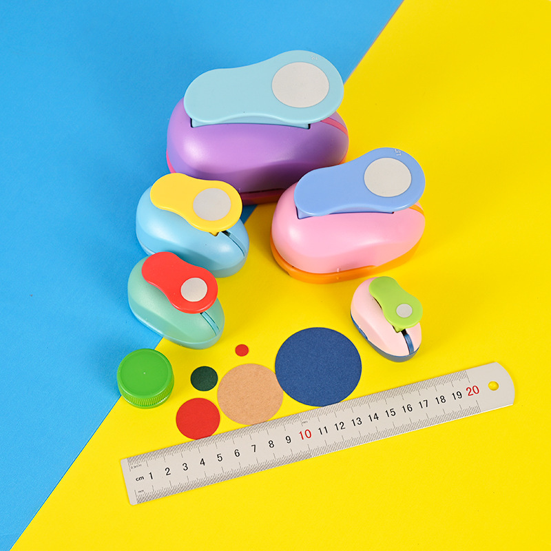 Large Circle Embossing Machine Creative Handmade Flower Embossing Machine Puncher Printing Machine Kindergarten Round