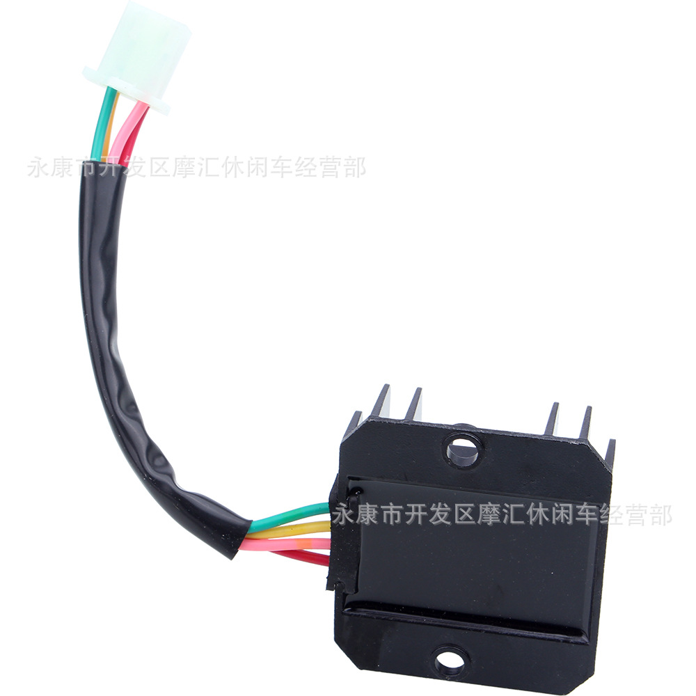 Motorcycle beach off-road scooter accessories 12V four-pin CG125-250CC GY6 rectifier regulator