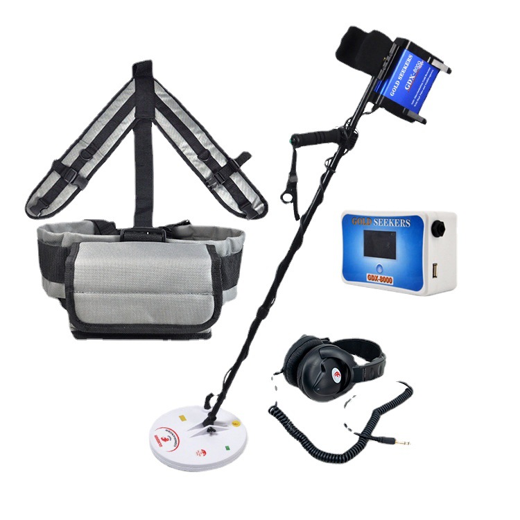 Gold Detector Underground Metal Detector Gdx8000 Ground Detector Handheld Treasure Hunting Detector