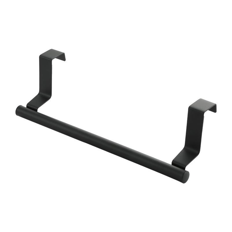 In-Stock 430 Stainless Steel Towel Rack, No-Drill Towel Bar, Bathroom Single Rod Towel Rack, Cabinet Storage Rack