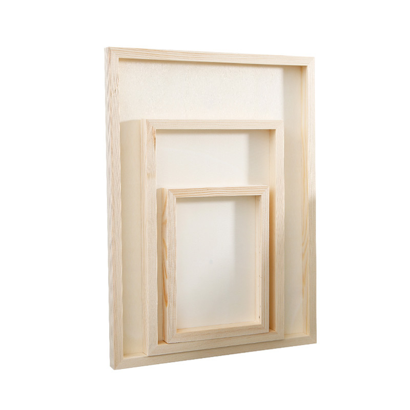 Clay Frame Color Mud Frame Wooden Kindergarten Art Frame Handmade Clay Frame Oil Frame Pulp Frame
