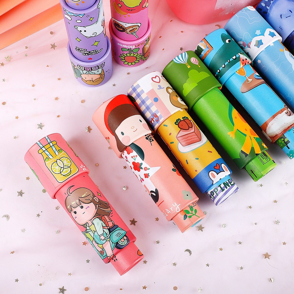 Large three-section kaleidoscope puzzle creative multi-prism science and education toys night market stall small gifts hot wholesale