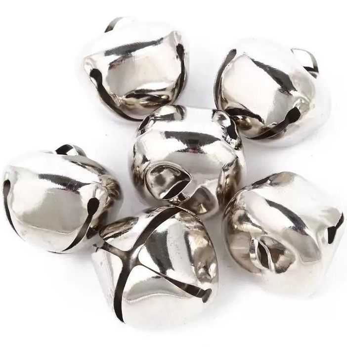 Factory Direct Sales Cross Opening Bell Metal Brass Color Christmas Decoration Pet Bell Water Plating Accessories Pendant