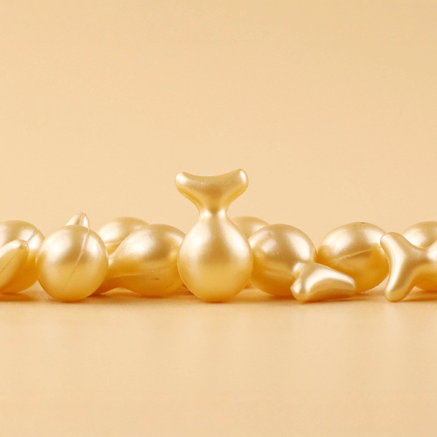 Housheng Ergothioneine Brightening Single-Use Capsule Facial Essence Lavender Firming Anti-Wrinkle Jellyfish Essence Customized