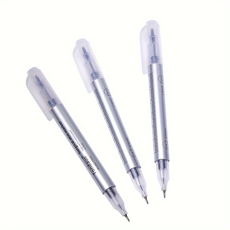 Embroidery Positioning Pen Embroidery Marker Pen Waterproof Anti-hemp Magic Pen Embroidery Setting Frame Setting Marker Pen Double Head Rub Resistant