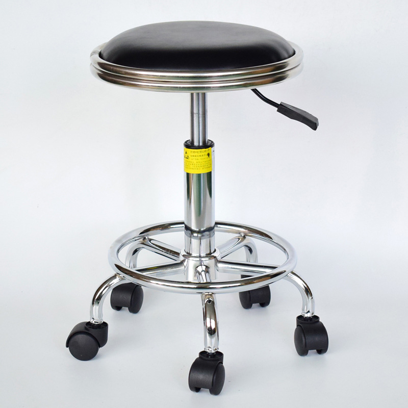 Anti-static lifting experimental stool workshop assembly line rotating anti-fatigue stool dental nurse work chair
