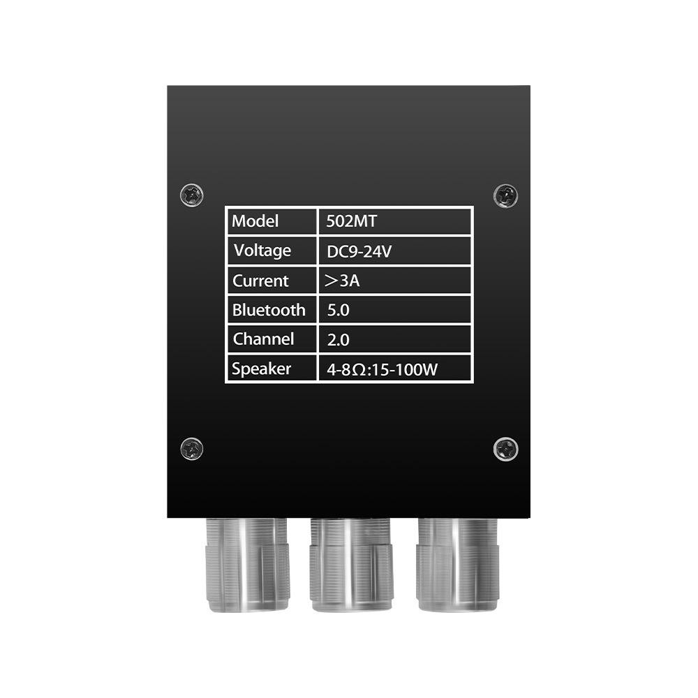 502Mt Cross-Border Bluetooth Module Amplifier 2.0 Stereo Bluetooth Audio Digital Hifi Amplifier Board