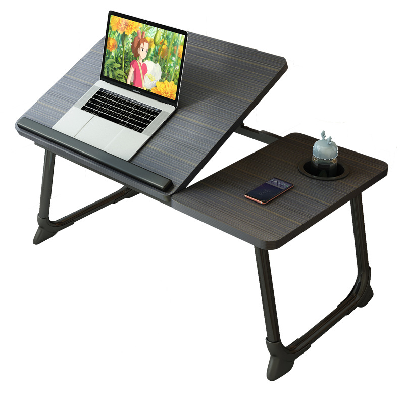 Manufacturer Adjustable Bed Lift Table Folding Laptop Table Desk Student Dormitory Lazy Table Small Table