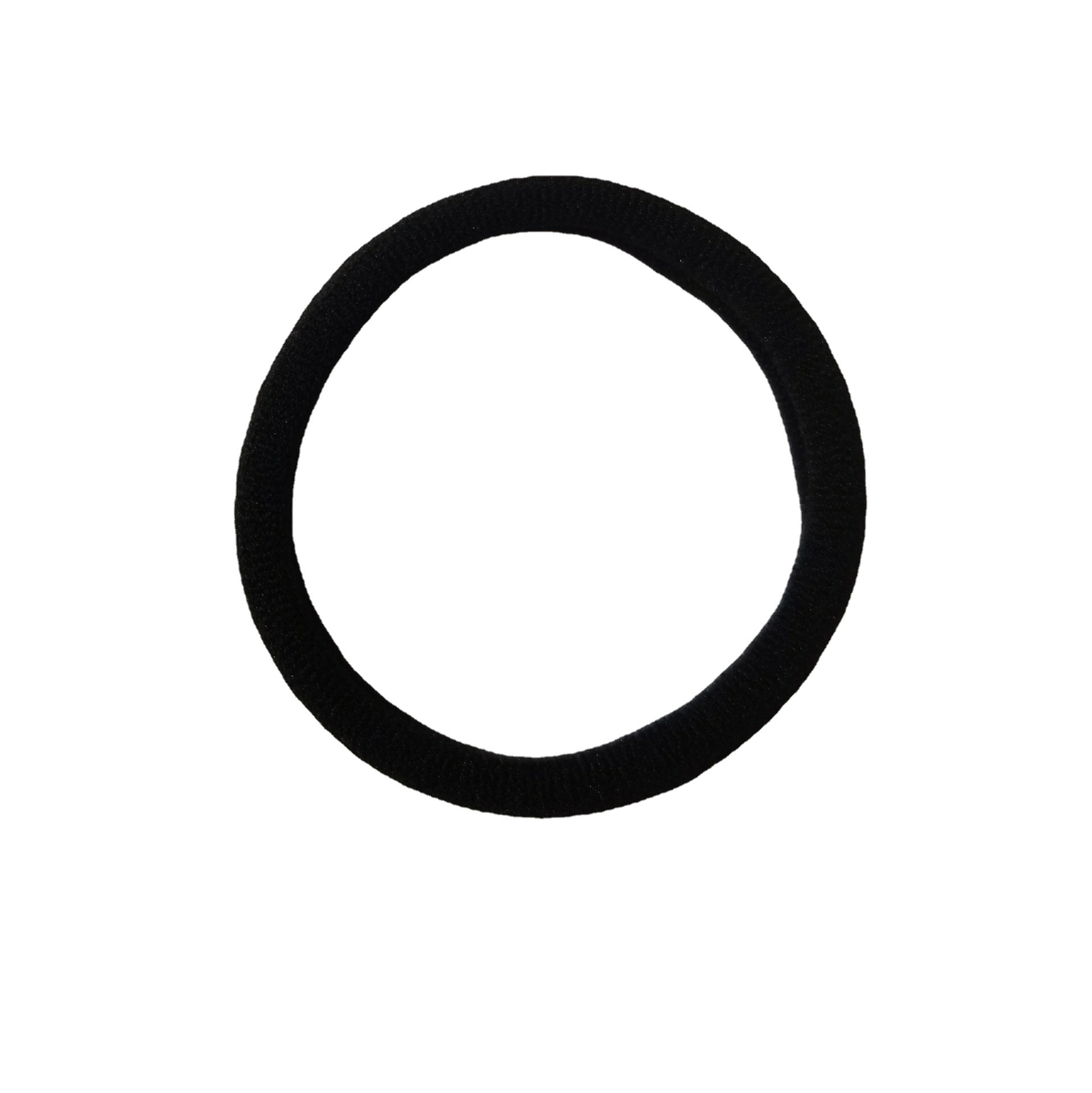 Hair Tie Rubber Band for Women, High Elasticity, Durable, Thick Hair Rope, Simple Hair Binding, Black Hair Ring for Braids