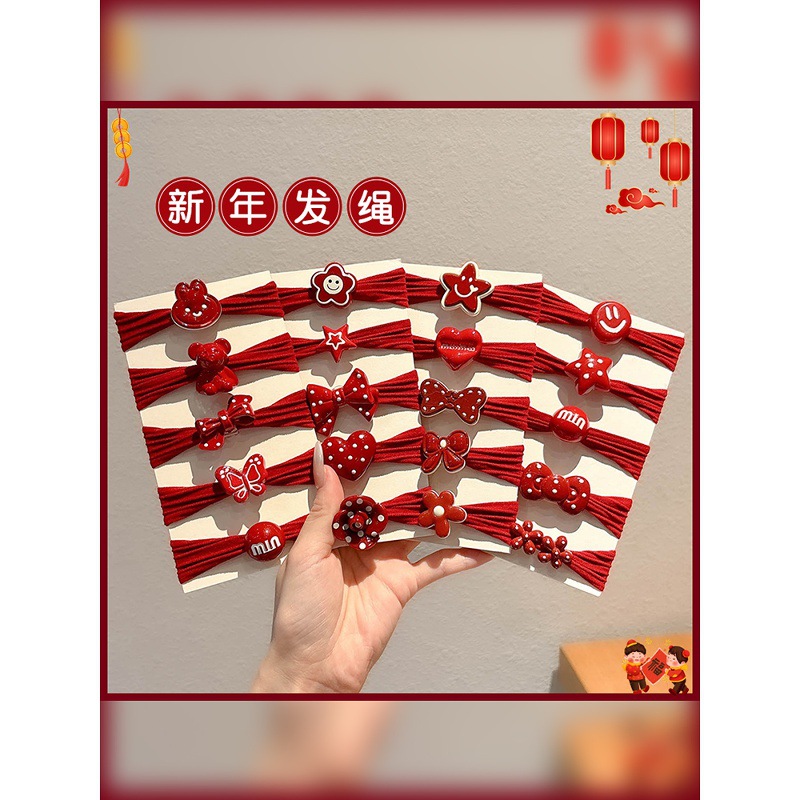 Новогодний ободок для детей, резинка с высокой эластичностью, не повреждает волосы