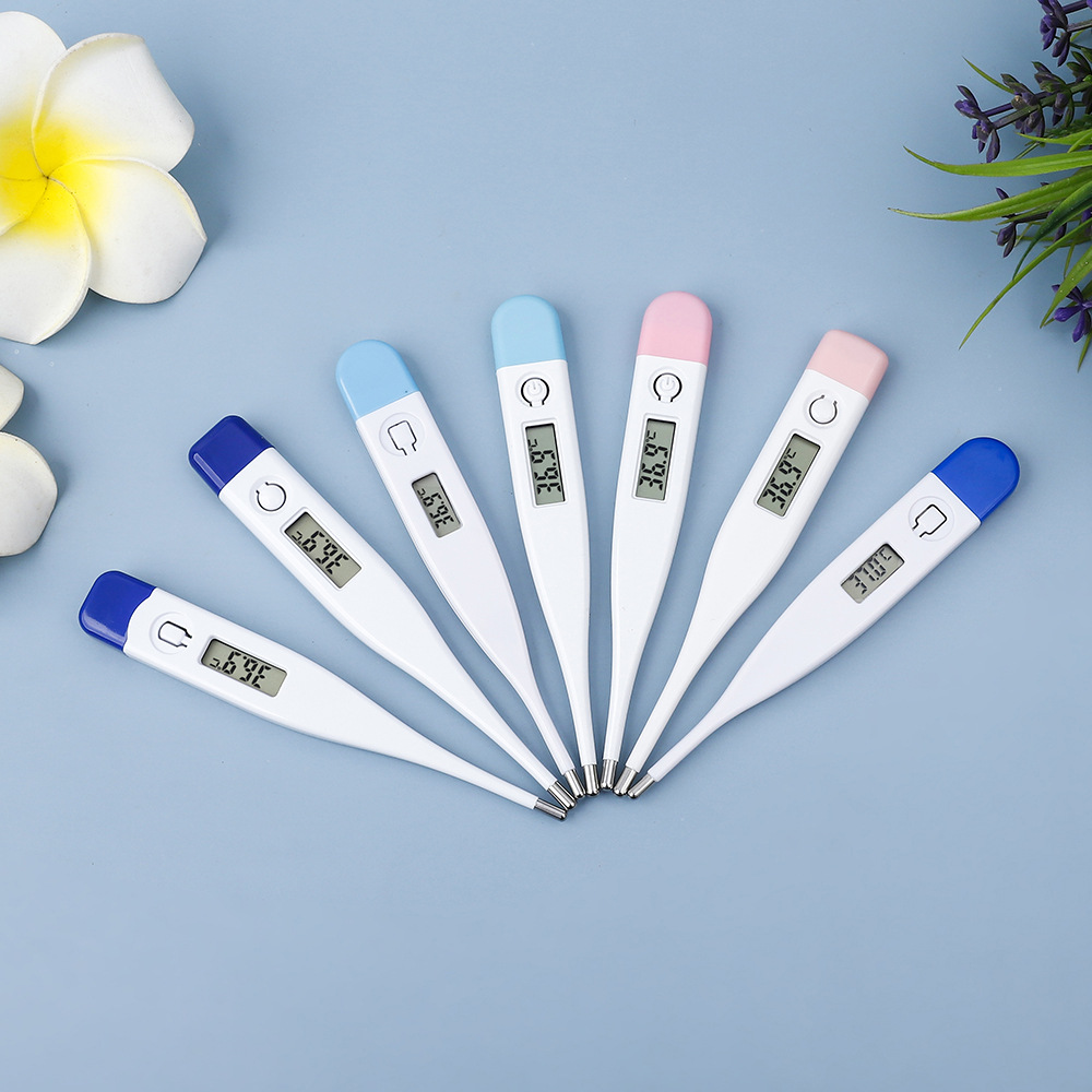 Foreign Trade Cross-border Electronic Digital Thermometer Household Oral Thermometer Adult Axillary Temperature Measurement Fahrenheit Celsius Double-cut