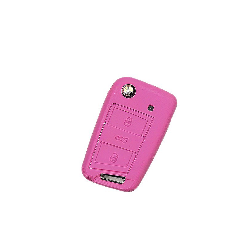 Suitable for the New Volkswagen Lavida Lingdu Tange Touran Tiguan L Silicone Skin-Feel Car Key Protective Cover