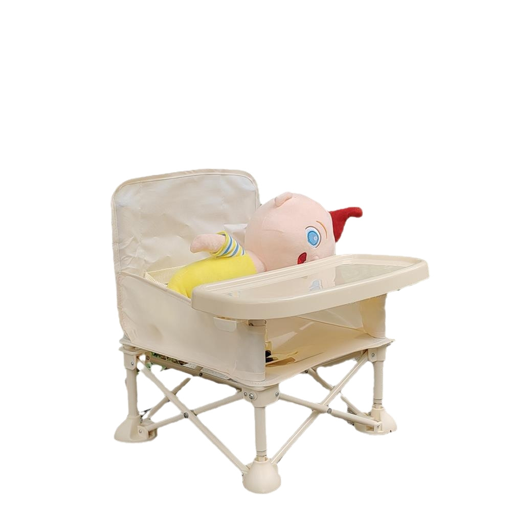 Baby Children's Baby's Outdoor Beach Camping Stool Portable Folding Photo Learning to Sit Baby's Seaside Dining Table