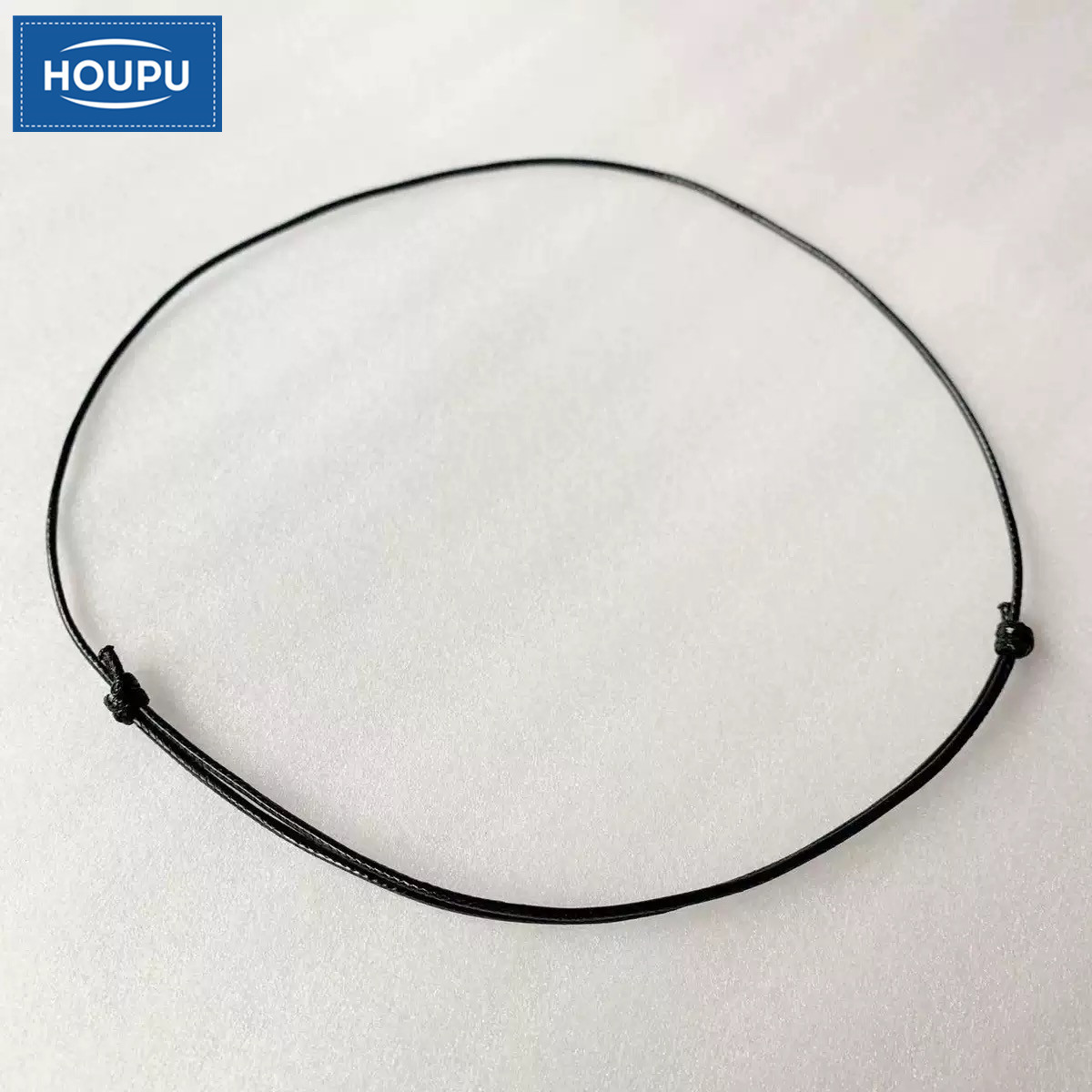 Wax Rope Braided Necklace Rope about 70cm Adjustable DIY Black Universal Chain Braided Finished Pendant Rope Lanyard Clavicle