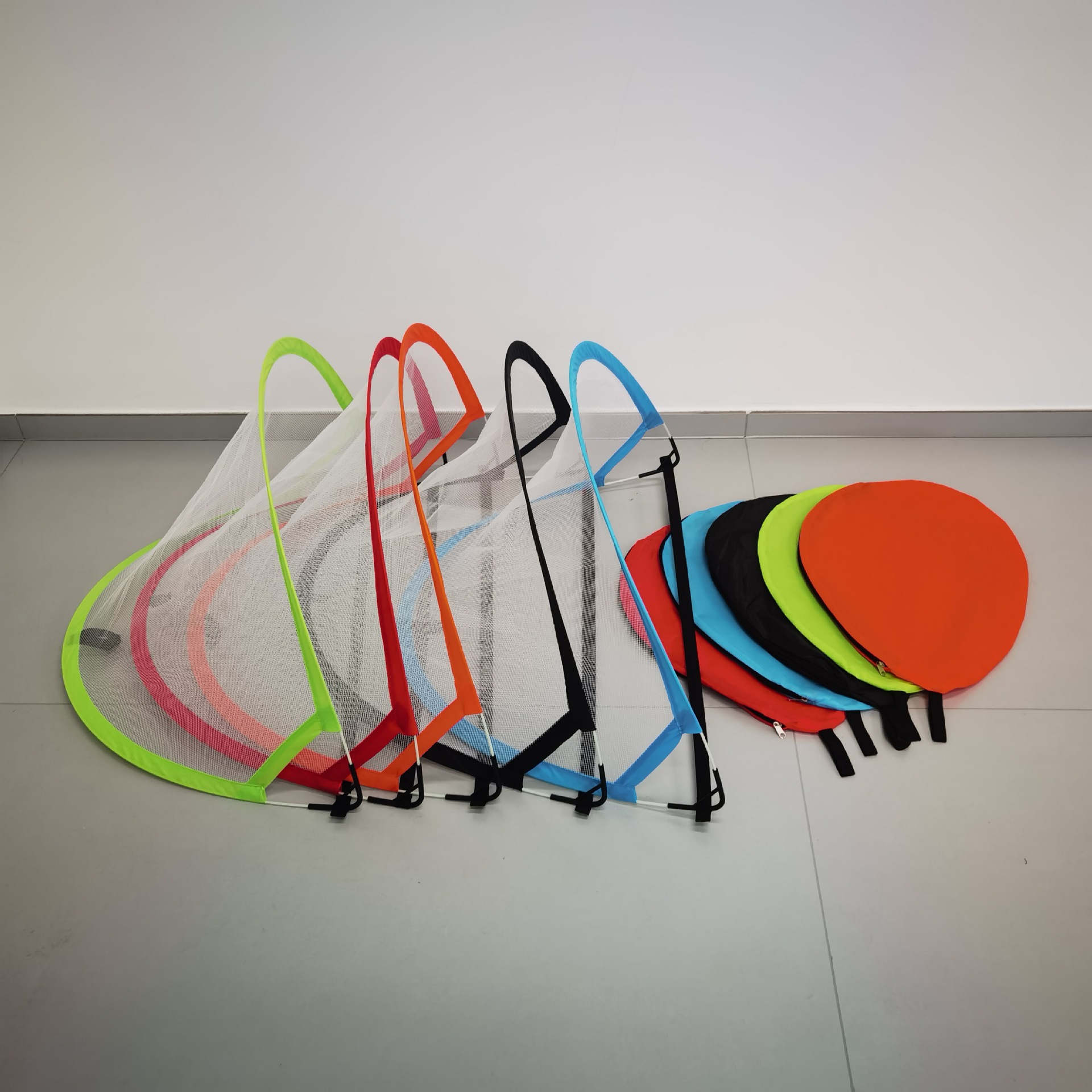 Оптовая продажа футбольной сетки, новые детские игрушки для родителей и детей, портативные, складные