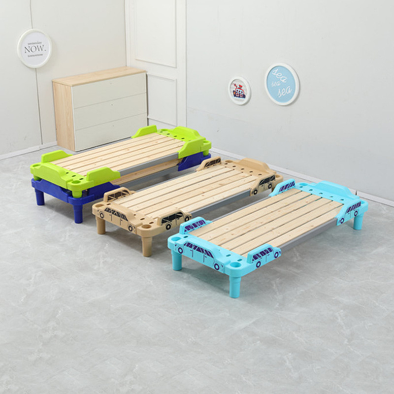 Кровать для детей в саду, кровать для сна, управляемая кровать для школьников, простая деревянная кровать для дома