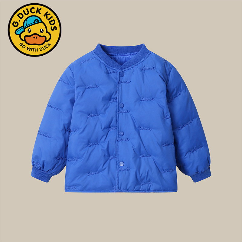 Little Yellow Duck down Jacket Liner School Uniform Handy Gadget Boys and Girls Tops Winter Children's Inner Wear and Outer Wear Warm Jackets