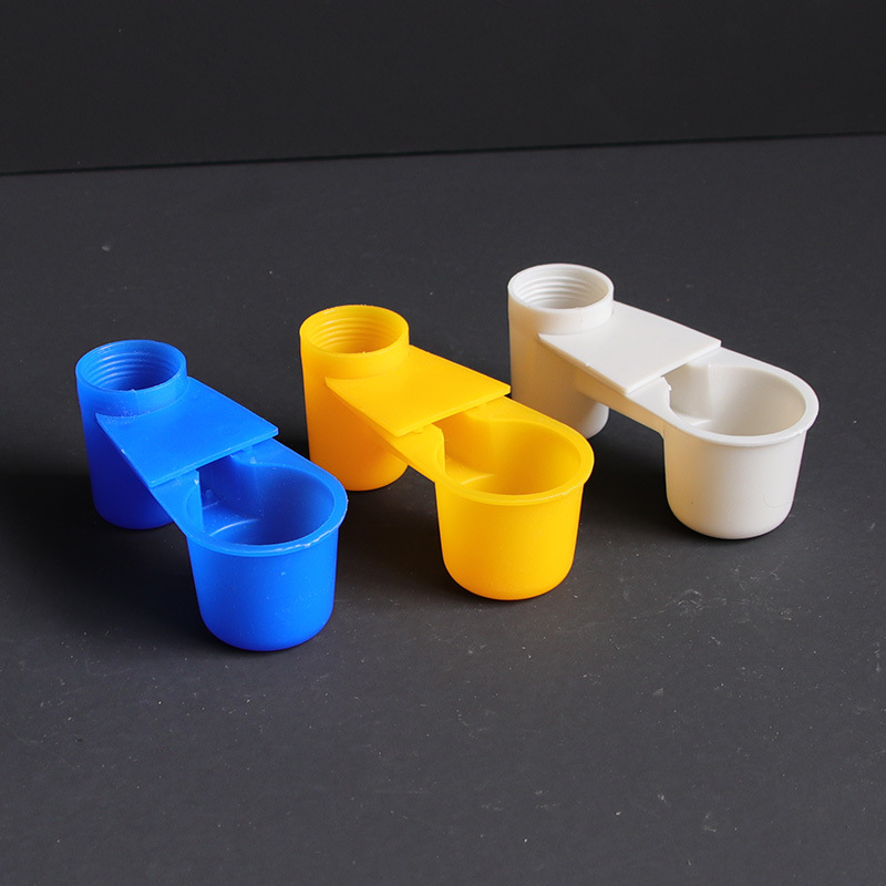 Thickened Sink Kettle for Plastic Pigeons, Bird Accessories, Double-Port Water Guide, Drinking Fountain, Parrot Automatic Water Feeder