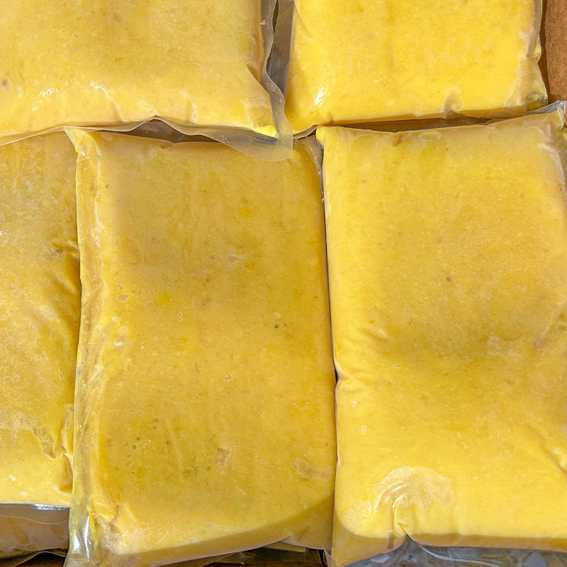 Golden Pillow Durian Puree Durian Meat Sauce Frozen Seedless Baked Pizza Durian Thousand Layer Commercial Durian Sauce