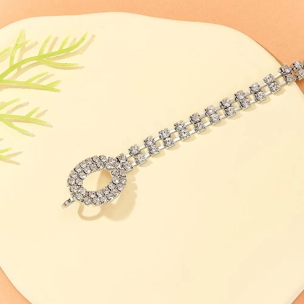 Women's rhinestone belt with diamond fashion all-Match full diamond diamond belt decoration with skirt jeans fashion