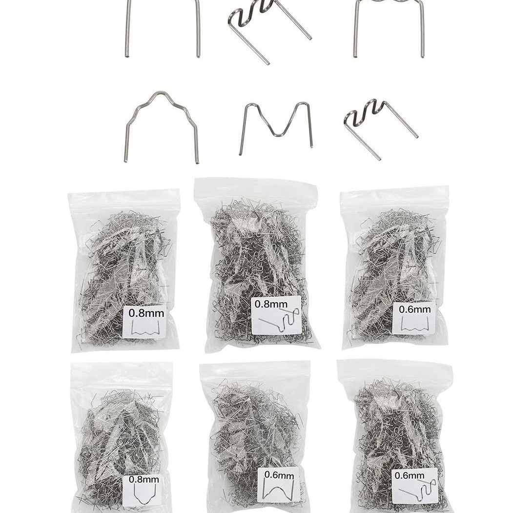 3000/1800/1200Pcs Boxed Car Bumper Repair Machine Plastic Welding Nails, Patch Nails, Welding Wire, Planting Nails