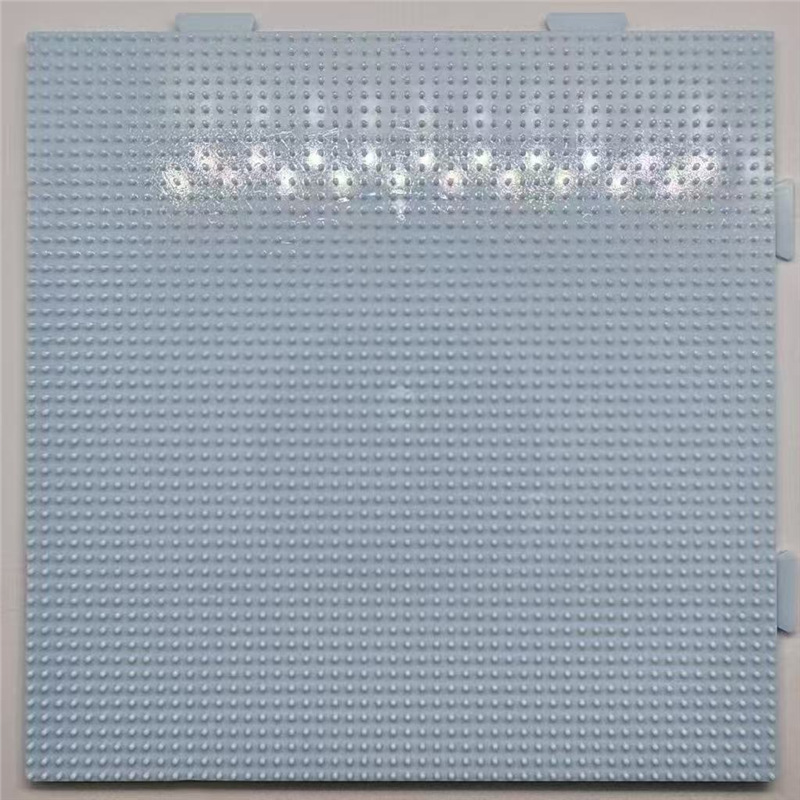 Pengdou Pad 2.6mm Small Bean Template Template Is Resistant to High Temperature and Does Not Deform and Can Be Spliced into Educational Toys