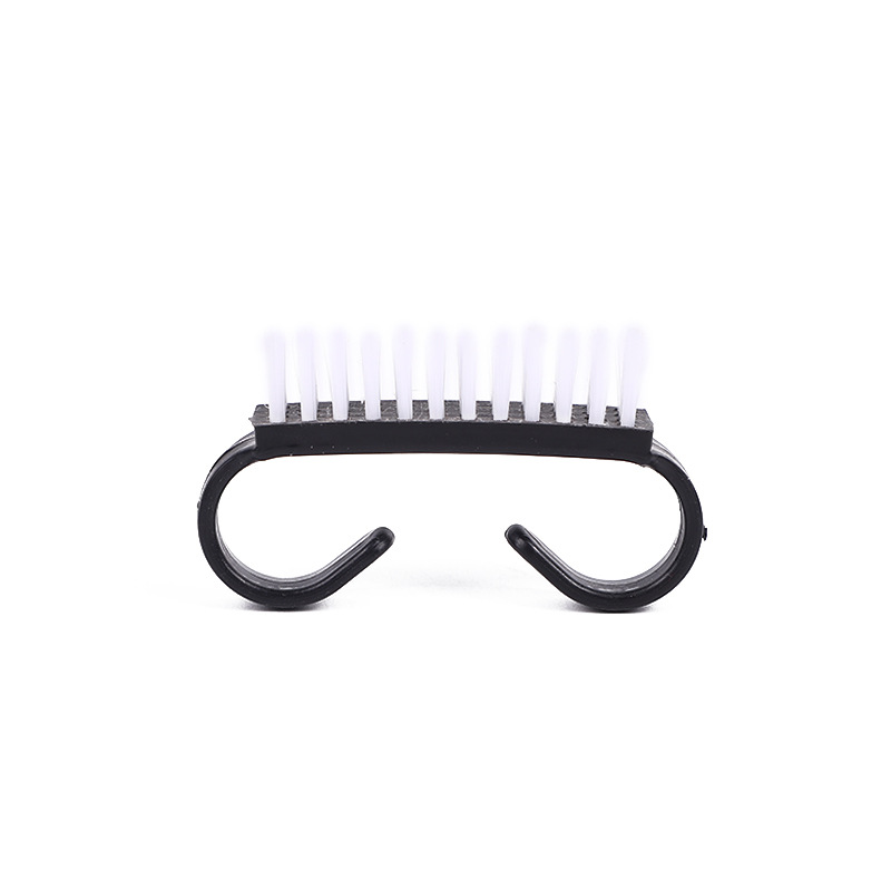 Nail tools nail brush plastic horn brush nail cleaning nail brush small horn brush factory direct supply
