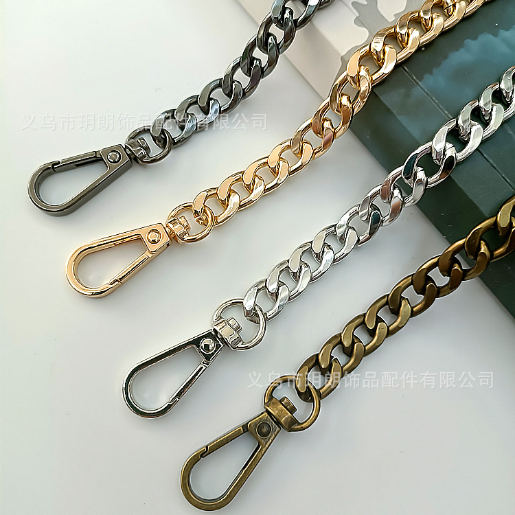 Bag Chain, Luggage Metal Chain, Hyuna DIY Woven Bag Strap, Small Fragrant Shoulder Strap, Hardware Aluminum Chain