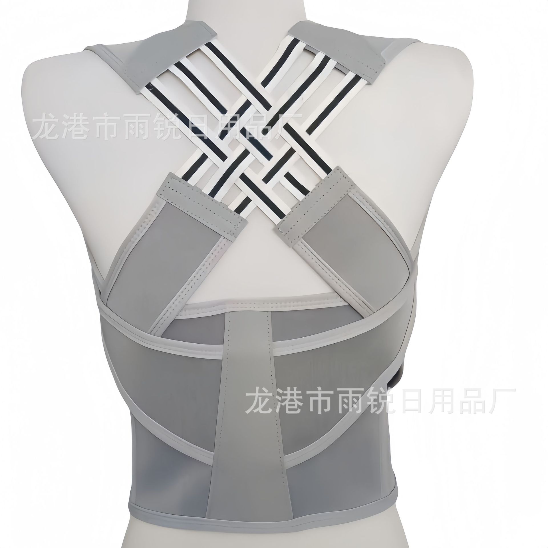Cross-border adult male and female adult orthotic belt open shoulder anti-hunchback orthotic back sitting posture orthotic belt waist protection explosion