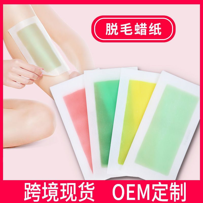 Воск для удаления волос, двусторонняя бумага, медовый воск для удаления волос на ногах, подмышках и руках, для мужчин и женщин, кросс-бордерная
