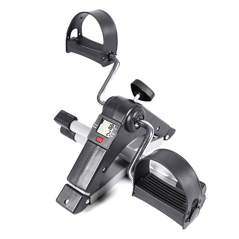 Mini Exercise Bike MINI Cycle Folding Bicycle Indoor Leg Rehabilitation Trainer for the Elderly Leg Beauty Machine